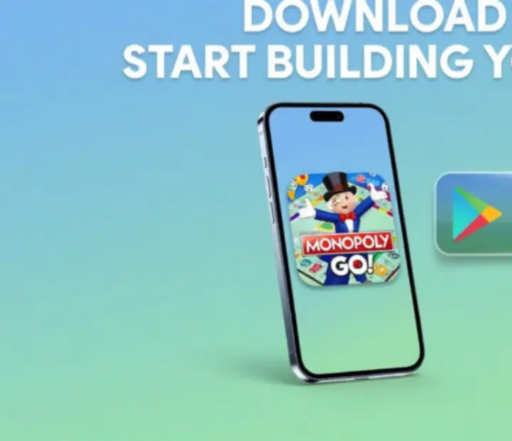 Ekran pobierania gry MONOPOLY GO! w sklepie Google Play