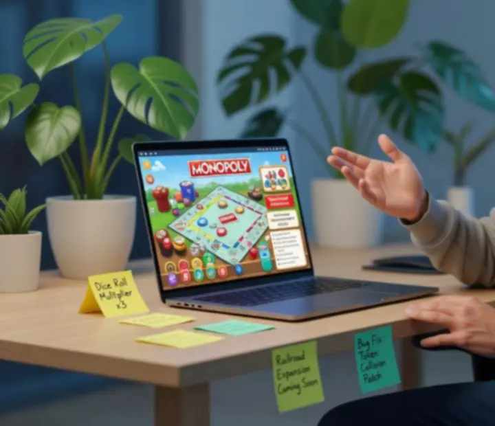 Zespół twórców MONOPOLY GO! omawiający plany aktualizacji
