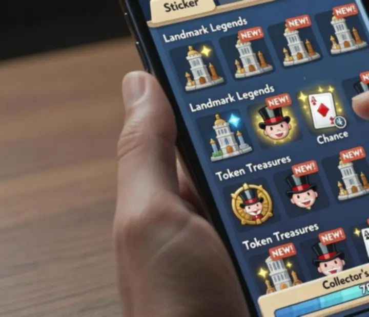 Nowe kolekcje naklejek w MONOPOLY GO! z rzadkimi kartami i nagrodami
